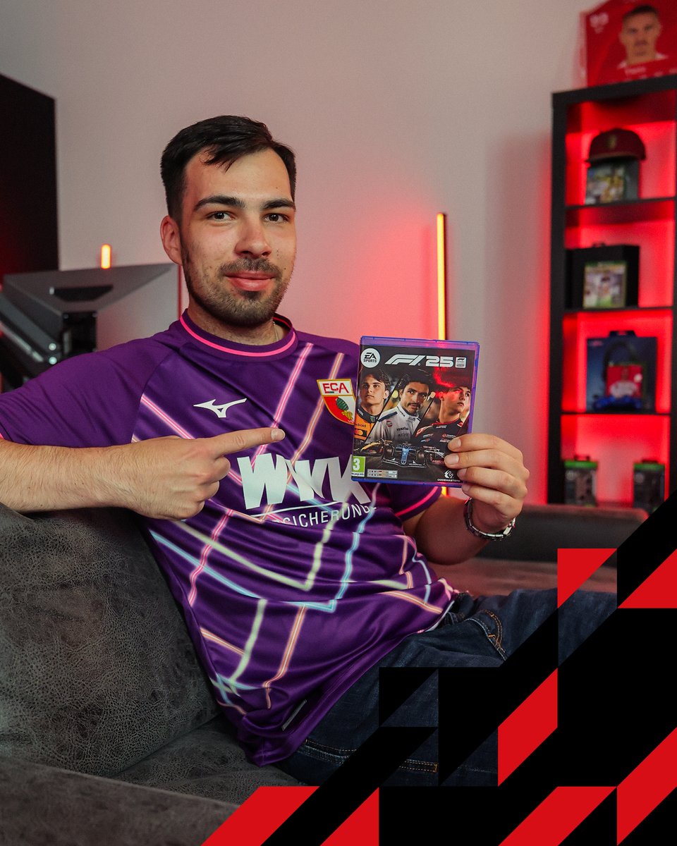 FC Augsburg eSports (@fca_esports) on Twitter photo ๐๐๐ฐ๐ข๐ง๐ง๐ฌ๐ฉ๐ข๐๐ฅ
Wir verlosen 1๏ธโฃx das neue #F1 25. ๐ฅณ Alles was Ihr tun mรผsst um dabei zu sein: โฌ๏ธ
1๏ธโฃ. <a href="/fca_eSports/">FC Augsburg eSports</a> folgen
2๏ธโฃ. Beitrag liken und reposten
3๏ธโฃ. Eure Konsole kommentieren
Teilnahmeschluss: Montag 09.06.2025, 23.59 Uhr. โฑ
#FCAeSports #FCA #Giveaway ๐๐๐ฐ๐ข๐ง๐ง๐ฌ๐ฉ๐ข๐๐ฅ
Wir verlosen 1๏ธโฃx das neue #F1 25. ๐ฅณ Alles was Ihr tun mรผsst um dabei zu sein: โฌ๏ธ
1๏ธโฃ. <a href="/fca_eSports/">FC Augsburg eSports</a> folgen
2๏ธโฃ. Beitrag liken und reposten
3๏ธโฃ. Eure Konsole kommentieren
Teilnahmeschluss: Montag 09.06.2025, 23.59 Uhr. โฑ
#FCAeSports #FCA #Giveaway