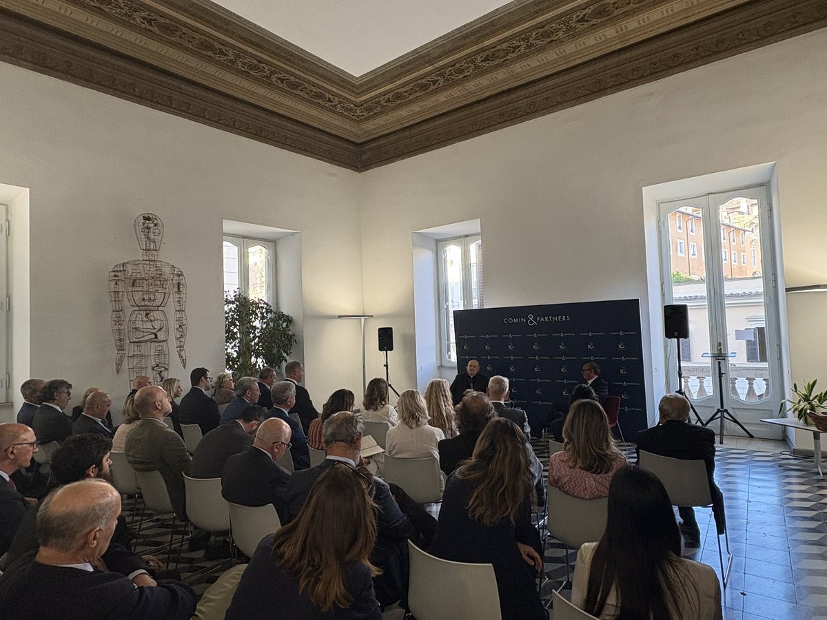 Comin & Partners (@cominandpa) on Twitter photo 💬 “L’#economia non può essere separata dalla dimensione dell’etica, è fondamentale che essa riconosca la persona come il centro di ogni relazione". Ieri l'incontro con il <a href="/CardRavasi/">Card. Gianfranco Ravasi</a> <a href="/CortiledeiGenti/">Cortile dei Gentili</a> dedicato a “#Etica e #impresa”. 💬 “L’#economia non può essere separata dalla dimensione dell’etica, è fondamentale che essa riconosca la persona come il centro di ogni relazione". Ieri l'incontro con il <a href="/CardRavasi/">Card. Gianfranco Ravasi</a> <a href="/CortiledeiGenti/">Cortile dei Gentili</a> dedicato a “#Etica e #impresa”.