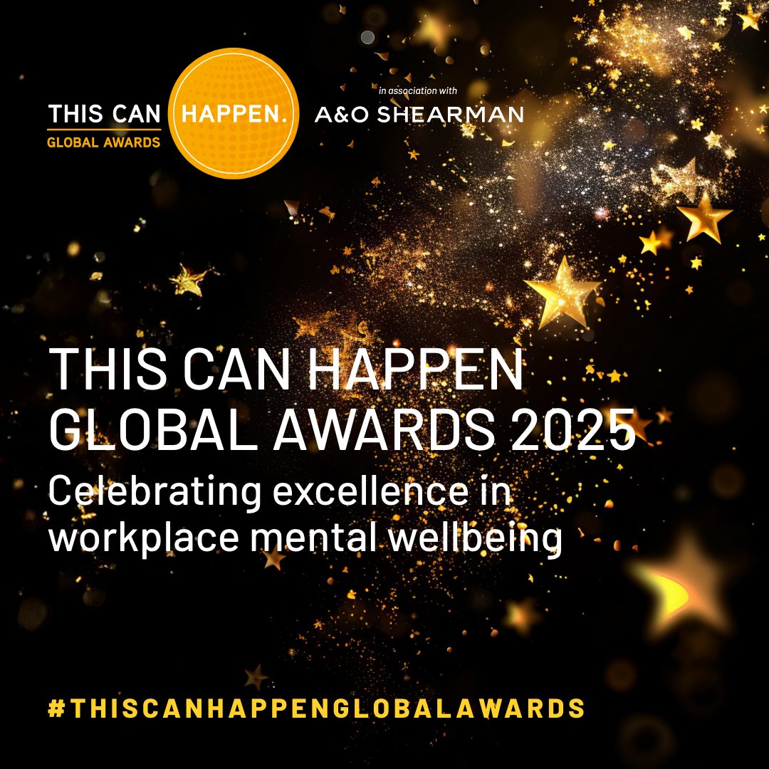 Only 3 weeks left to enter! This year’s categories reflect the breadth of approaches being taken to support mental health at work - from strategy and engagement to resources and individual champions. 

Explore all categories: hubs.la/Q03qQNTV0

#ThisCanHappenGlobalAwards