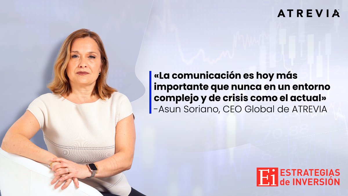 Atrevia's tweet image. 🔶 En un mundo donde la #comunicación ya no es solo una #herramienta, sino un factor estratégico de #crecimiento, @Atrevia se consolida como el partner global para empresas que quieren liderar en entornos complejos e interconectados.

Nuestra CEO global, @asunsoriano, ha
