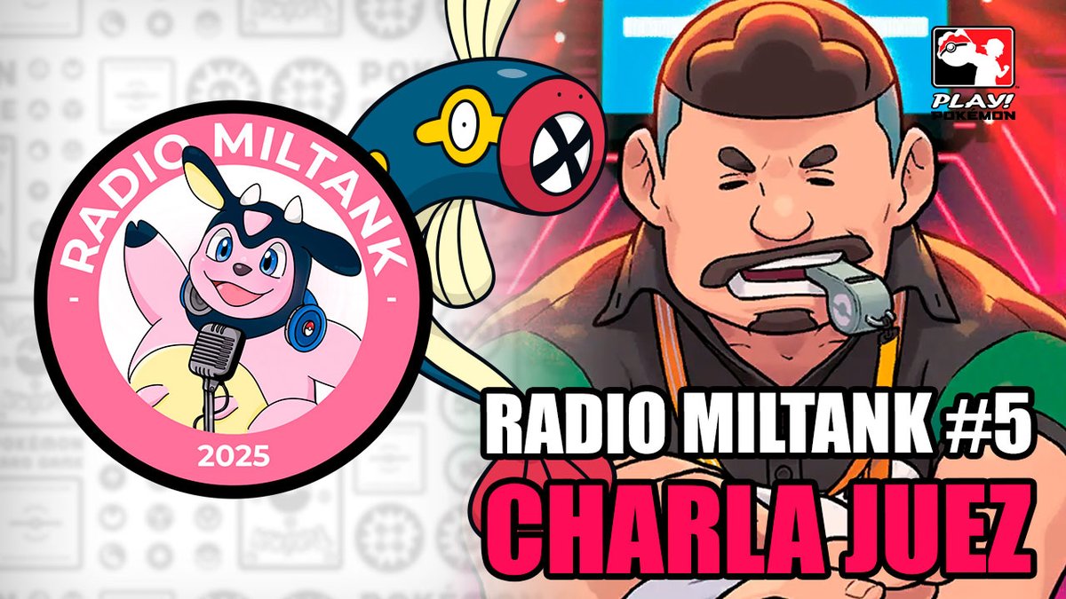 🎙️ ¡Disponible el episodio 5 de Radio Miltank! 🐮

Hoy nos acompaña el juez <a href="/jdfranco89/"># JD #</a> para analizar:

⚡ ¿La carta antigua de Eelektrik será legal?
🎮 Diferencia entre VGC y TCG

▶️ YouTube: youtube.com/watch?v=MRUfAL…
🎧 Spotify: open.spotify.com/episode/4PehJj…

#PokemonTCG #RadioMiltank