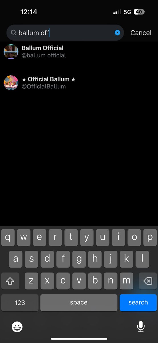 claremccartney8's tweet photo. @BallumOfficial Even when i search for your account nothing shows up. Weird! https://t.co/fOfg3AdAqi