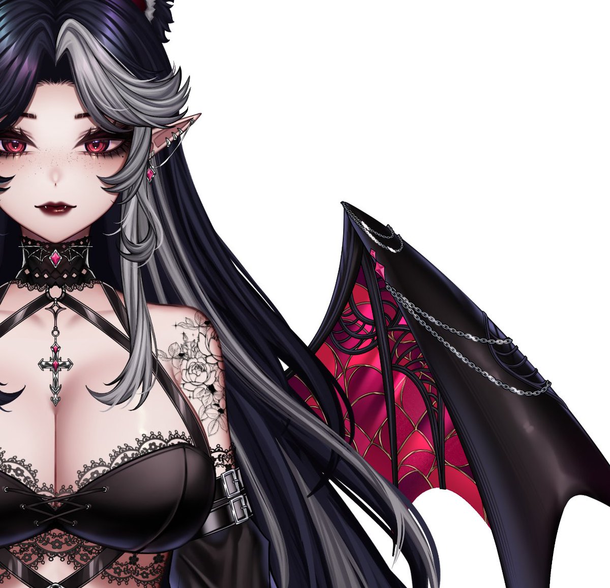 stained glass wings!!! (˶ᵔ ᵕ ᵔ˶)🤍