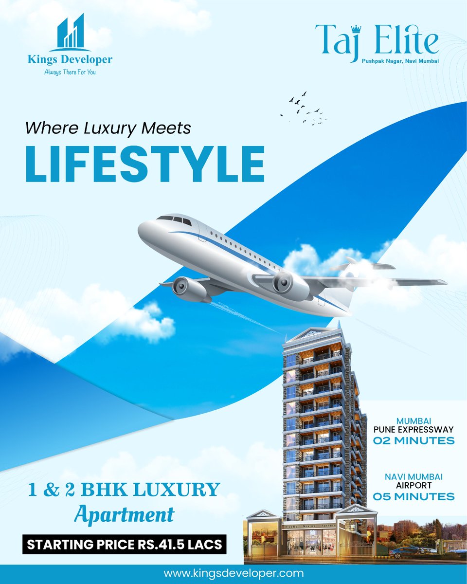 developer_kings's tweet image. 🌟 Welcome to Taj Elite – Where Luxury Meets Lifestyle 🌟
Crafted by Kings Developer, this is more than a home — it's your statement address.
#KingsDeveloper #TajElite #LuxuryLiving #NaviMumbaiHomes #RealEstateInvestment #HomeSweetHome #MumbaiRealEstate #ModernLiving