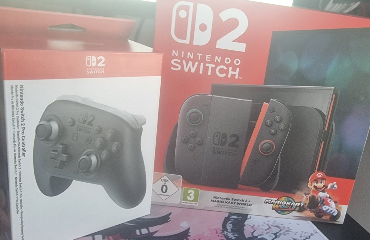 So who is gonna play Mario kart with me? :3

#Switch2 #Vtuber