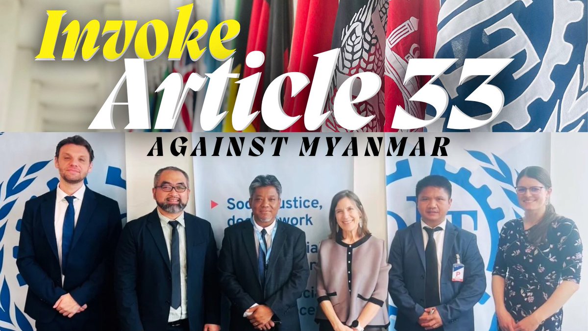 ChinHumanRightsOrg (@chinhumanrights) on Twitter photo <a href="/ChinHumanRights/">ChinHumanRightsOrg</a> welcomes the passage of ILO resolution on Myanmar at the International Labour Conference #ILC2025 invoking Article 33, in Geneva. <a href="/ChinHumanRights/">ChinHumanRightsOrg</a> welcomes the passage of ILO resolution on Myanmar at the International Labour Conference #ILC2025 invoking Article 33, in Geneva.