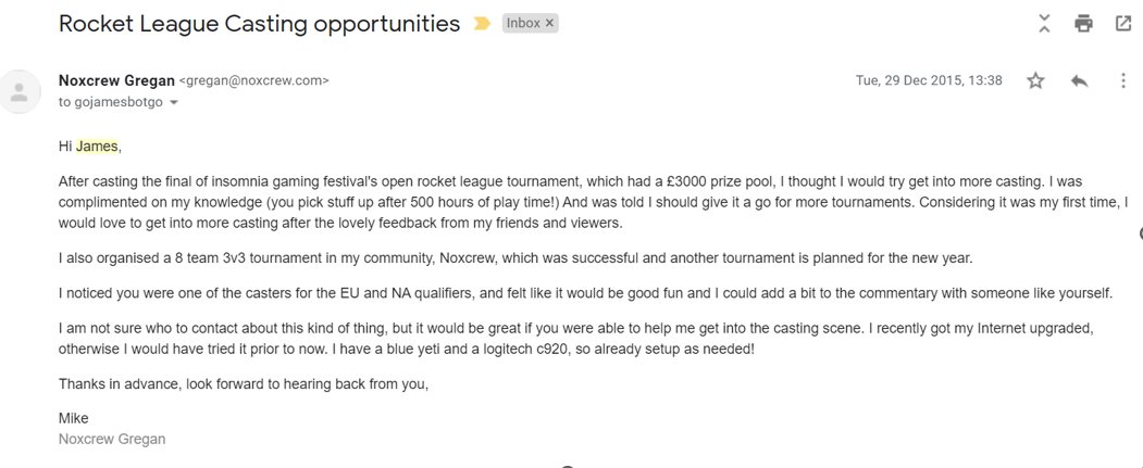 Gregan (@gregan) on Twitter photo Emailed <a href="/GoJamesbotGo/">James Villar</a> and he got the ball rolling!
My life is a series of "Single biggest interaction" moments and was blessed they keep turning into opportunities.
You never know what message, email or event will start your next big journey 😁 Emailed <a href="/GoJamesbotGo/">James Villar</a> and he got the ball rolling!
My life is a series of "Single biggest interaction" moments and was blessed they keep turning into opportunities.
You never know what message, email or event will start your next big journey 😁