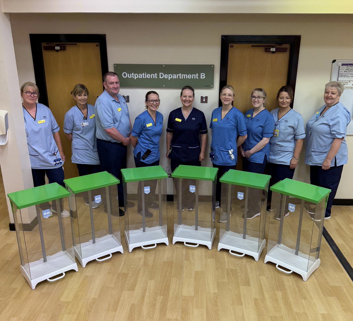 1/2 🌍♻️ This #WorldEnvironmentDay, we're going greener at DGH!

Our outpatients department, are taking steps to reduce their carbon footprint by improving how they recycle.

<a href="/NHSGrampian/">NHS Grampian</a> <a href="/HSCMoray/">HSCMoray</a>
