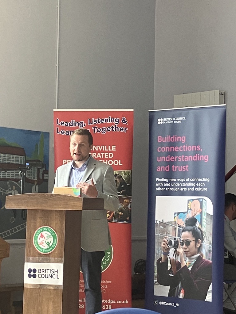 Post-Primary Languages Ireland (PPLI) (@languages_ie) on Twitter photo Attending the #LanguageTrendsNI 2025 launch by <a href="/BCouncil_NI/">British Council Northern Ireland</a> & <a href="/CLER_QUB/">Centre for Language Education Research at Queen's</a> yesterday was an opportuinity to learn about the common issues we face on MFL and Home, Heritage and Community languages education, and it highlighted opportunities for future collaborations Attending the #LanguageTrendsNI 2025 launch by <a href="/BCouncil_NI/">British Council Northern Ireland</a> & <a href="/CLER_QUB/">Centre for Language Education Research at Queen's</a> yesterday was an opportuinity to learn about the common issues we face on MFL and Home, Heritage and Community languages education, and it highlighted opportunities for future collaborations