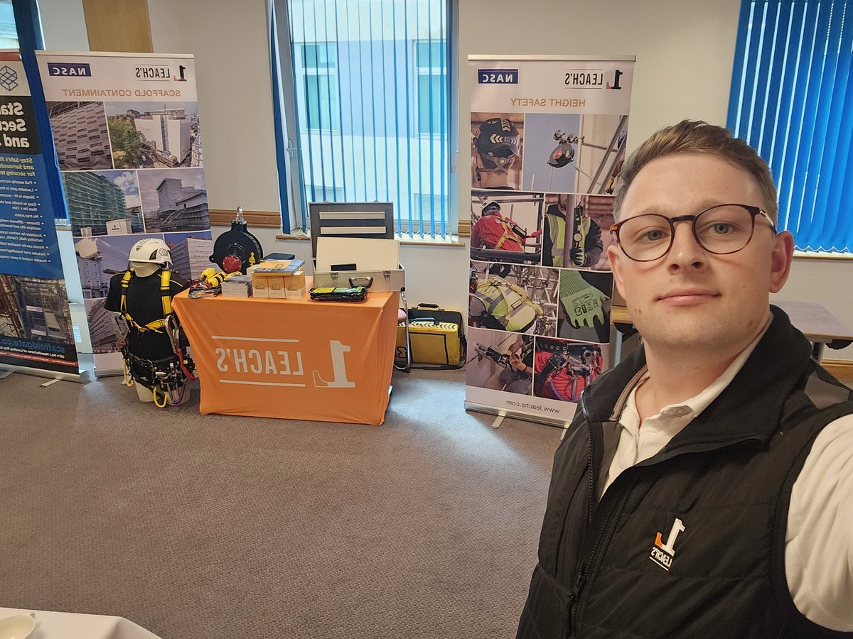 Leach's (@leachssafety) on Twitter photo Pop over and say hello if you're at the <a href="/NASCscaffolding/">NASC Scaffolding ๐ท๐ปโโ๏ธ๐ท๐ปโโ๏ธ</a> Regional Meeting today! ๐
We're delighted to be there, where our very own Zac D is showcasing our innovative products and catching up with customers and clients. ๐ฆบ
#ItHasToBeNASC | #Scaffolding | #Construction Pop over and say hello if you're at the <a href="/NASCscaffolding/">NASC Scaffolding ๐ท๐ปโโ๏ธ๐ท๐ปโโ๏ธ</a> Regional Meeting today! ๐
We're delighted to be there, where our very own Zac D is showcasing our innovative products and catching up with customers and clients. ๐ฆบ
#ItHasToBeNASC | #Scaffolding | #Construction