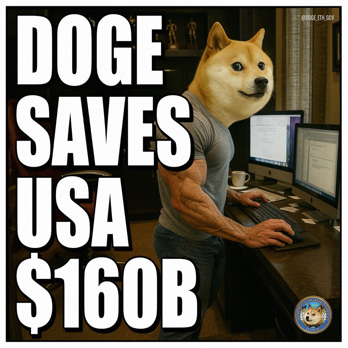 THE PURPLE GUY (@thepurple_joe) on Twitter photo <a href="/cb_doge/">DogeDesigner</a> I believe in #Dogegov
The department of government efficiency.
<a href="/doge_eth_gov/">D.O.G.E. Memecoin</a> <a href="/cb_doge/">DogeDesigner</a> I believe in #Dogegov
The department of government efficiency.
<a href="/doge_eth_gov/">D.O.G.E. Memecoin</a>