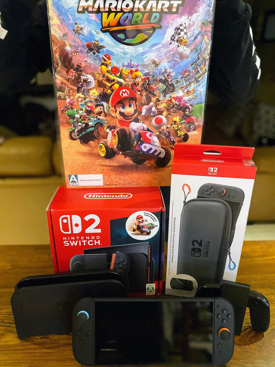 Ya tenemos la Nintendo Switch 2 🤘
¿Pudieron conseguirla de lanzamiento?