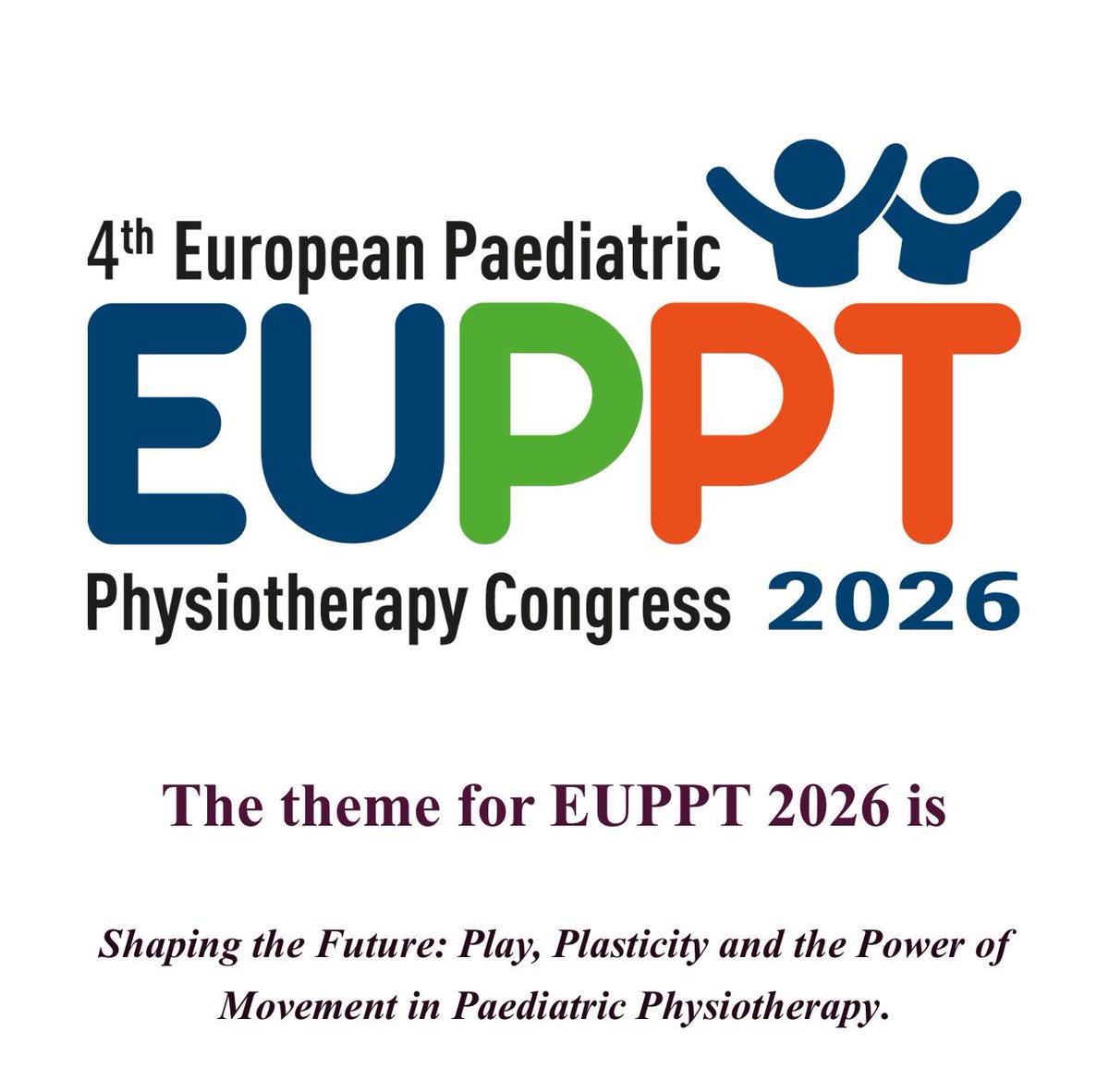El 4º Congreso Europeo de Fisioterapeutas Pediátricos - EUPPT - se celebrará en Estocolmo entre los días 1 y 3 de octubre de 2026. Será una excelente oportunidad de compartir y debatir entre compañeros las aspectos y realidades de la Fisioterapia Pediátrica en Europa.