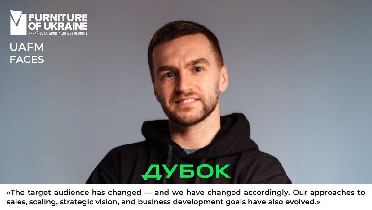 AssociationUAFM's tweet image. 💬 UAFM in Faces: a story by Anton Yumaiev, Marketing Director at Dubok

🔗 Learn more in an interview with Anton on our website via the link: uafm.com.ua/en/uam-v-oblyc…