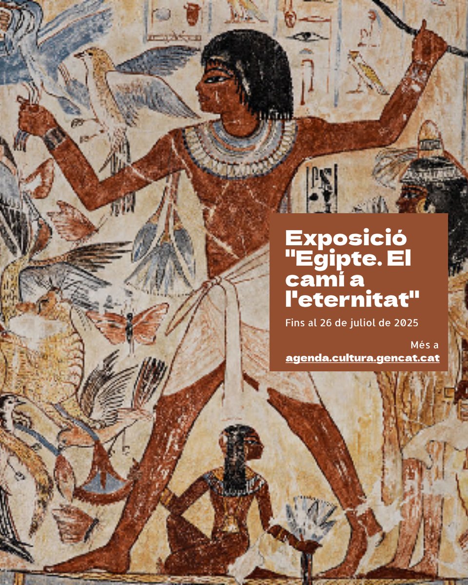 Agenda Cultural de Catalunya (@agendacultura) on Twitter photo 🔍 Vols conèixer les creences funeràries dels egipcis?
⚱️📜 En l'exposició "Egipte. El camí a l'eternitat" hi trobaràs sarcòfags, màscares, amulets, estatuetes...
📍 Casa de Cultura de Girona
🎟️ Activitat gratuïta
<a href="/DiputacioGirona/">Diputació de Girona</a> <a href="/JordiCultura/">CulturaGirona</a>
agenda.cultura.gencat.cat/content/agenda… 🔍 Vols conèixer les creences funeràries dels egipcis?
⚱️📜 En l'exposició "Egipte. El camí a l'eternitat" hi trobaràs sarcòfags, màscares, amulets, estatuetes...
📍 Casa de Cultura de Girona
🎟️ Activitat gratuïta
<a href="/DiputacioGirona/">Diputació de Girona</a> <a href="/JordiCultura/">CulturaGirona</a>
agenda.cultura.gencat.cat/content/agenda…