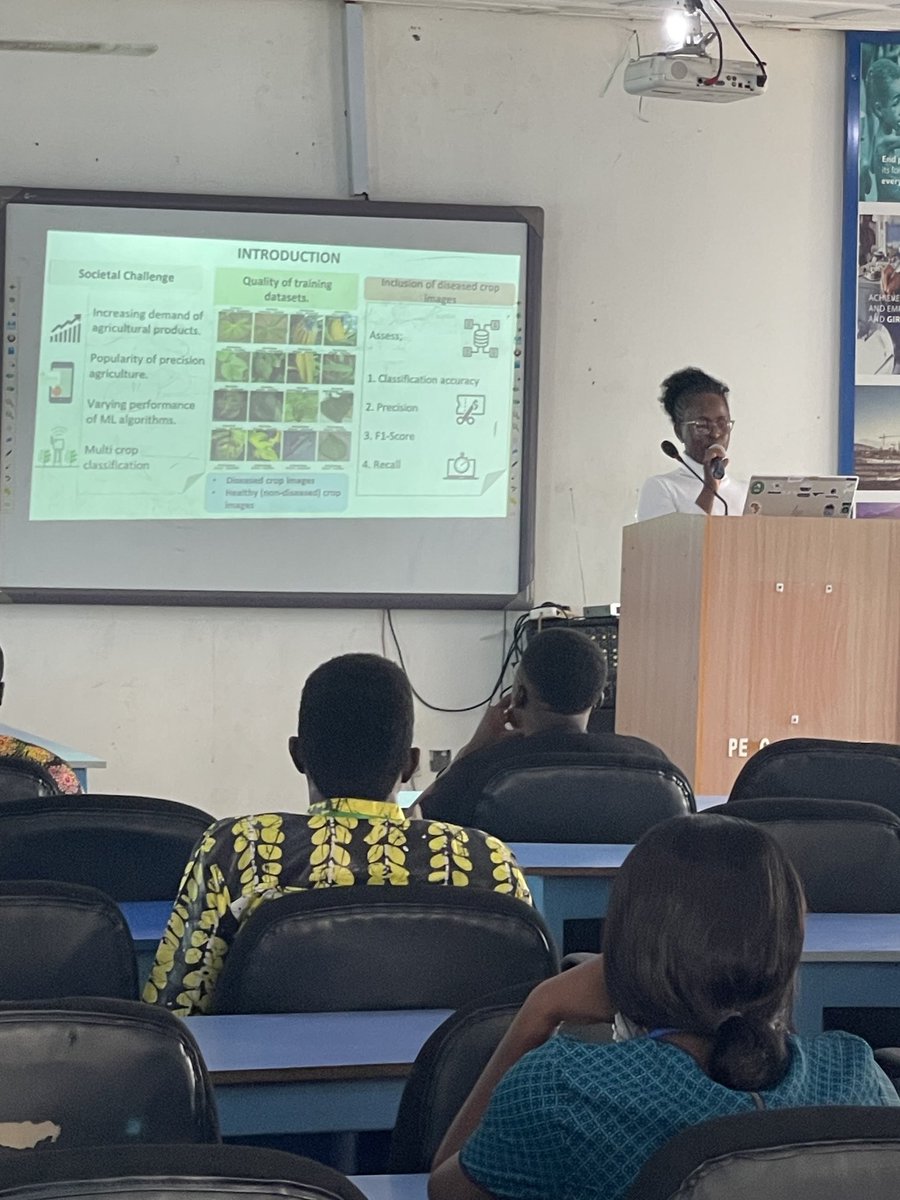 Busitema AI and Interdisciplinary Research Group (@buaiir) on Twitter photo Our PhD student, <a href="/RosemaryNalwan1/">Rosemary Nalwanga</a>, presented her research at <a href="/dsa_org/">Data Science Africa - DSA</a> in Ibadan, focusing on “Crop Disease Classification from Multiple Datasets.”
<a href="/eTalaveraM/">Estefanía Talavera</a>
<a href="/GodliverO/">Godliver Owomugisha</a>
<a href="/BusitemaUni/">Busitema University</a> Our PhD student, <a href="/RosemaryNalwan1/">Rosemary Nalwanga</a>, presented her research at <a href="/dsa_org/">Data Science Africa - DSA</a> in Ibadan, focusing on “Crop Disease Classification from Multiple Datasets.”
<a href="/eTalaveraM/">Estefanía Talavera</a>
<a href="/GodliverO/">Godliver Owomugisha</a>
<a href="/BusitemaUni/">Busitema University</a>