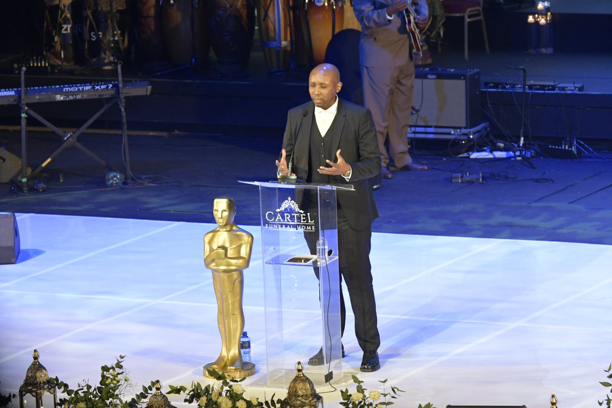 Actor <a href="/SdumoMtshali/">#iNumbernumber #1</a> had a message for the son of the late actor Presley Chweneyagae. "YOU HAVE TO SHOW UP." 

Read more: <a href="/DailysunCelebs/">Daily Sun Entertainment News</a> <a href="/dailysunsa/">Daily Sun</a>