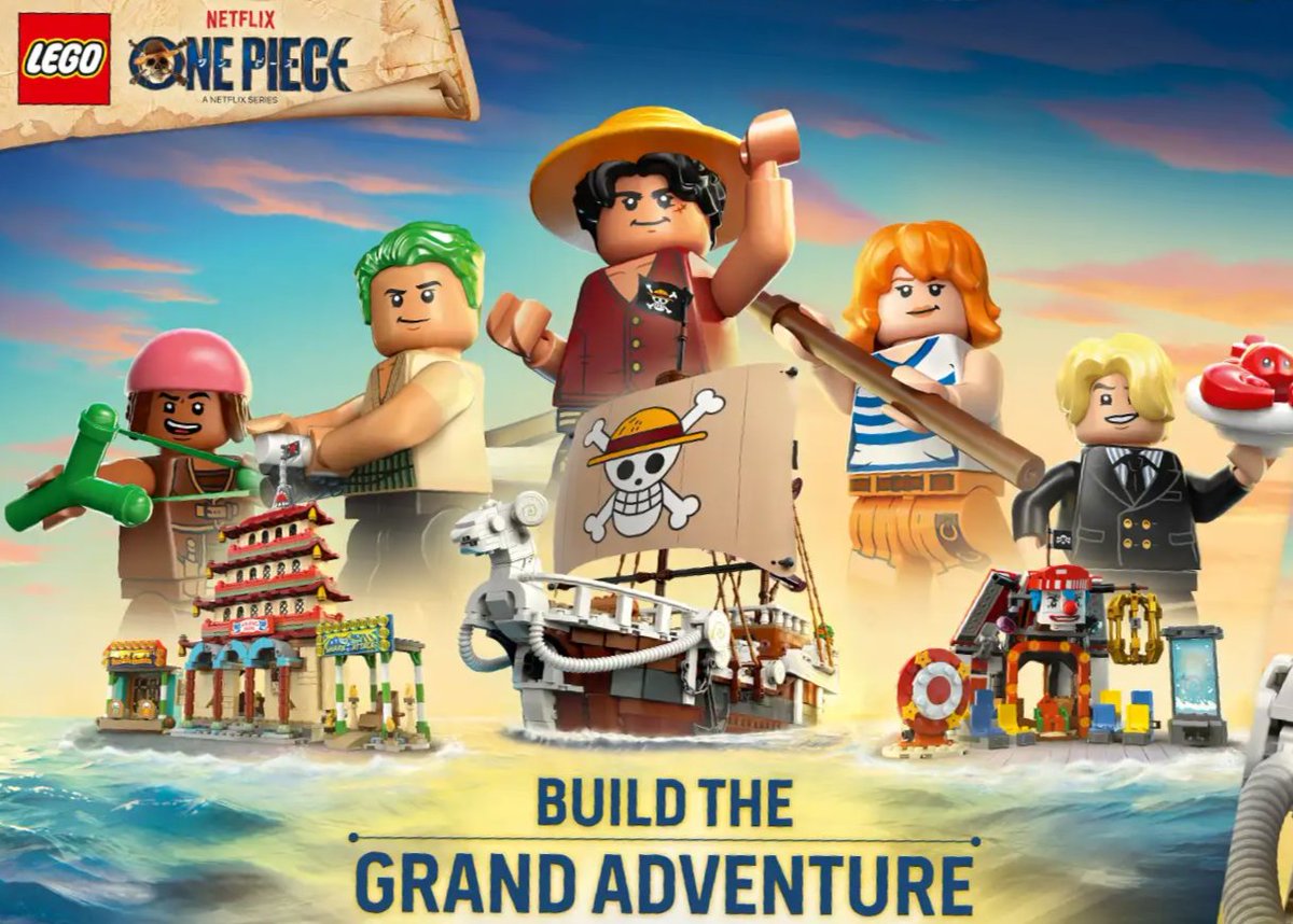 Lego One Piece Live Action sets release August 1st!