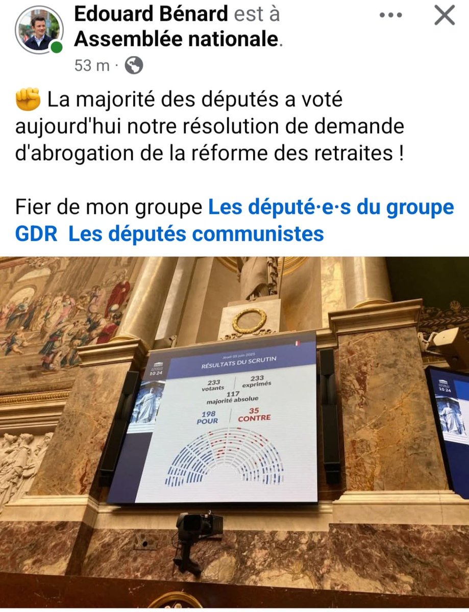 Bertrand Hulin (@hulin_bertrand) on Twitter photo De l' <a href="/AssembleeNat/">Assemblée nationale</a> aux rues de #cherbourgencotentin, la réforme des retraites injuste, antisociale et antidémocratique a été rejeté ce #5juin. Une seule solution pour ce gouvernement, l'abrogation De l' <a href="/AssembleeNat/">Assemblée nationale</a> aux rues de #cherbourgencotentin, la réforme des retraites injuste, antisociale et antidémocratique a été rejeté ce #5juin. Une seule solution pour ce gouvernement, l'abrogation