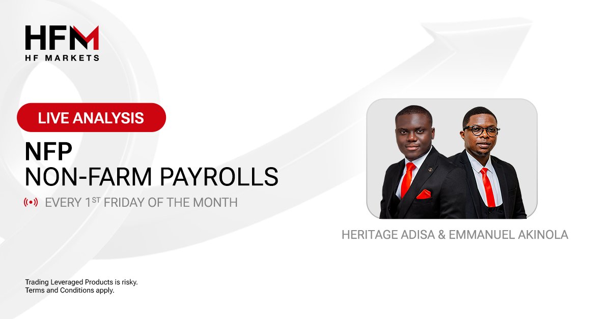 HFM_Nigeria's tweet photo. NFP Live Analysis
๐
6th June 2025
โฐ 12:30 PM
Join our LIVE Non-Farm Payrolls (NFP) analysis as we break down numbers, assess market reactions, and uncover trading opportunities in real-time.
Tune in tomorrow https://t.co/2iAafKx8ZQ
#hfm #hfmnigeria #onlinetrading #nfplive https://t.co/PnFjMLZjYg