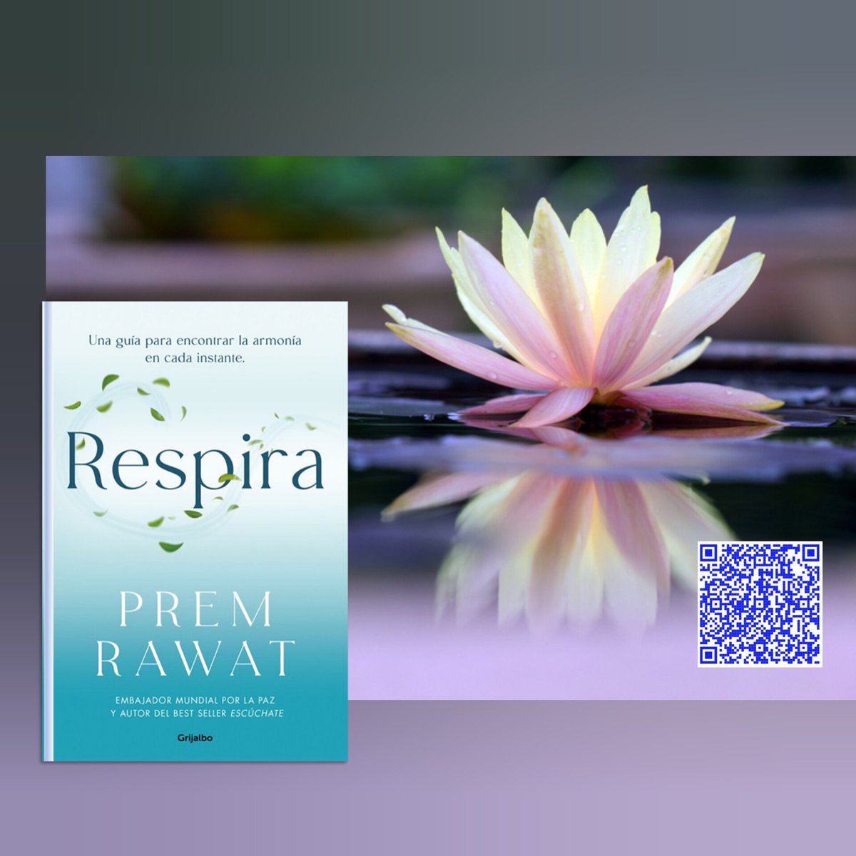 *Nuevo libro de 𝑷𝒓𝒆𝒎 𝑹𝒂𝒘𝒂𝒕 en España “Respira” Compra aquí bit.ly/3Ea8Jgd #infhear #LeoRespira #peaceispossible #Infpeace #𝐏𝐫𝐞𝐦𝐑𝐚𝐰𝐚𝐭 #Respira