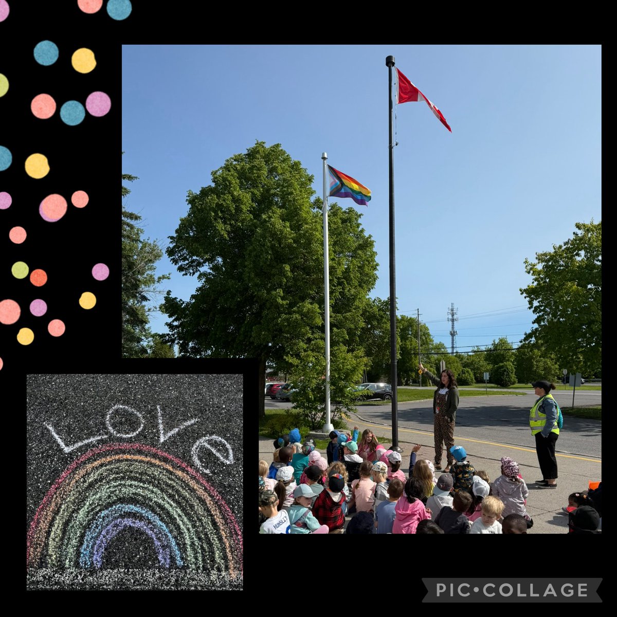 As we begin the month of June, we begin an important month of community, love, kindness, inclusion &amp; acceptance. A month where we work together to make change &amp; be difference makers. A month to honour diversity &amp; embrace inclusivity. 🌈

#PrideMonth #ocsbKinder #ocsbBeCommunity