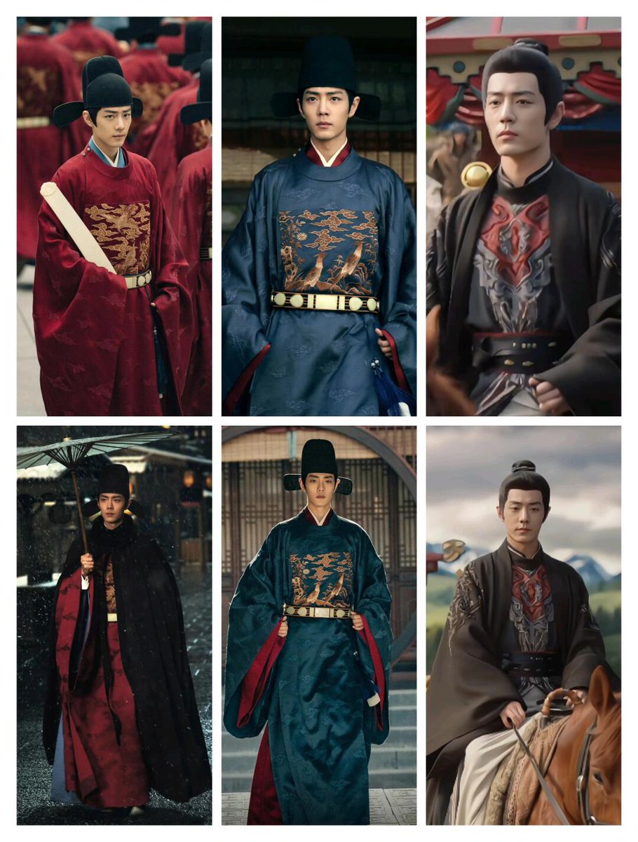 ForeverDaytoy's tweet photo. Absolutely in love with these 3 outfits! ^^ 💯👌🏻😗
#TheLegendofZanghai #XiaoZhanxZanghai #ZanghaiZhuan 
#XiaoZhan https://t.co/5nZRVX7drr