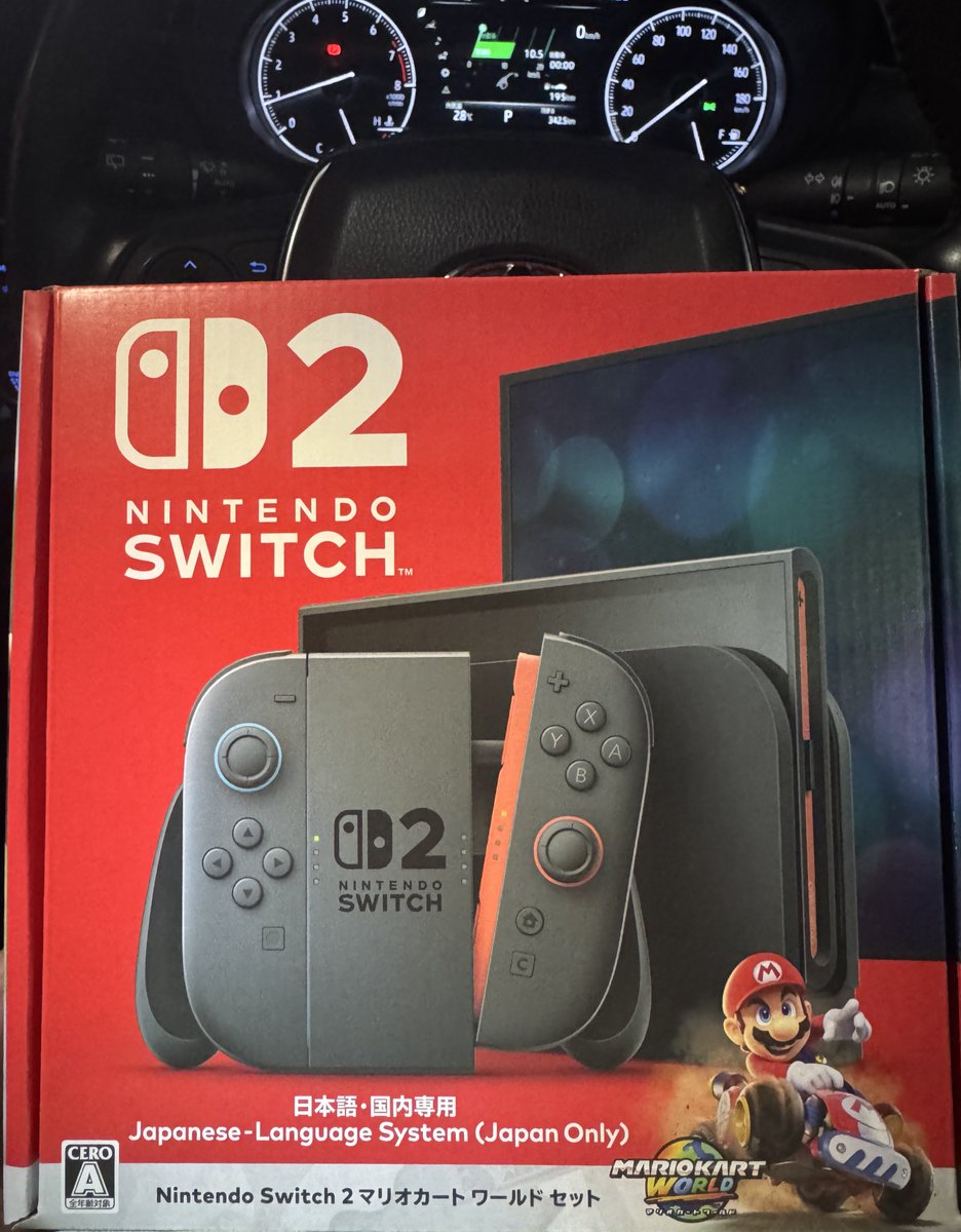 L2R6h's tweet photo. 仕事終わりにSwitch2受け取りからの無事帰宅ε(c ´ω`)ﾎﾝﾄﾆｶｴﾀﾜ… https://t.co/Yff53HgYM7