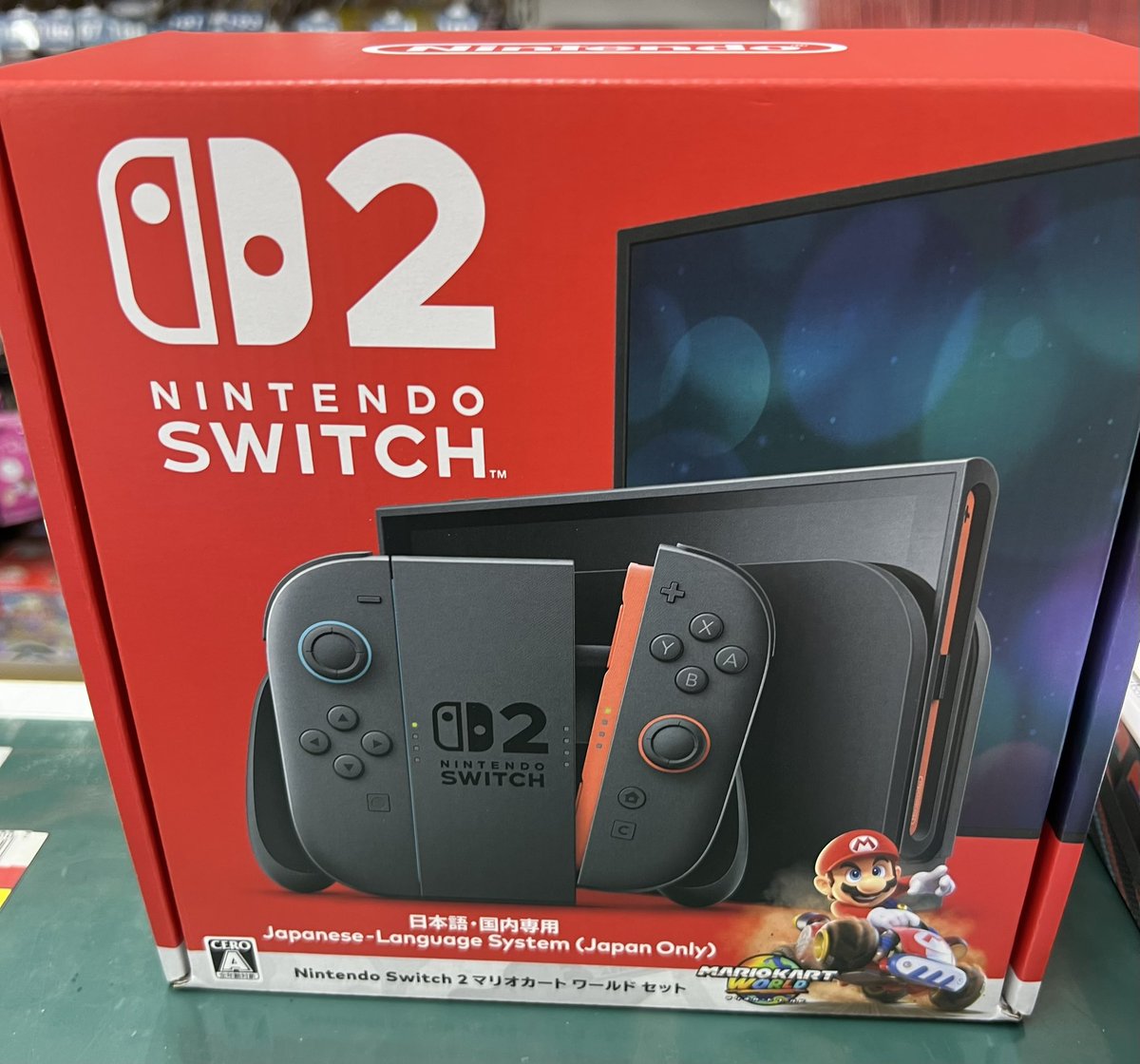 Switch2無事ゲット！！！！！
夜道に気をつけて帰ります。。。