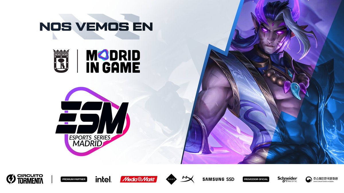 Circuito Tormenta (@somoslatormenta) on Twitter photo ¡Comienza el Torneo Online de las #EsportsSeriesMadrid!
Suerte a todos los equipos en la competición de <a href="/MadridinGame/">Madrid in Game</a>⚡
Puedes seguir el bracket en:
➡️circuitotormenta.riotgames.com/competition/to… ¡Comienza el Torneo Online de las #EsportsSeriesMadrid!
Suerte a todos los equipos en la competición de <a href="/MadridinGame/">Madrid in Game</a>⚡
Puedes seguir el bracket en:
➡️circuitotormenta.riotgames.com/competition/to…