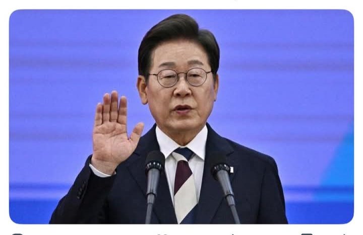 1) 🔴🔴🔴... Il nuovo presidente sudcoreano dice che è stato Pippensky a provocare la Russia, vuole togliere le sanzioni alla Russia e vuole la pace con la Corea del Nord. 
Infatti hanno già provato ad ammazzarlo. 
Deve essere una persona onesta. 
⬇️