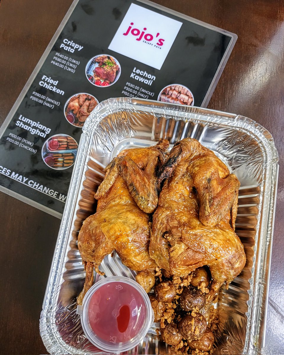 JojoDimla's tweet image. #FriedChicken #CrispyPata #JojosCrispyPata