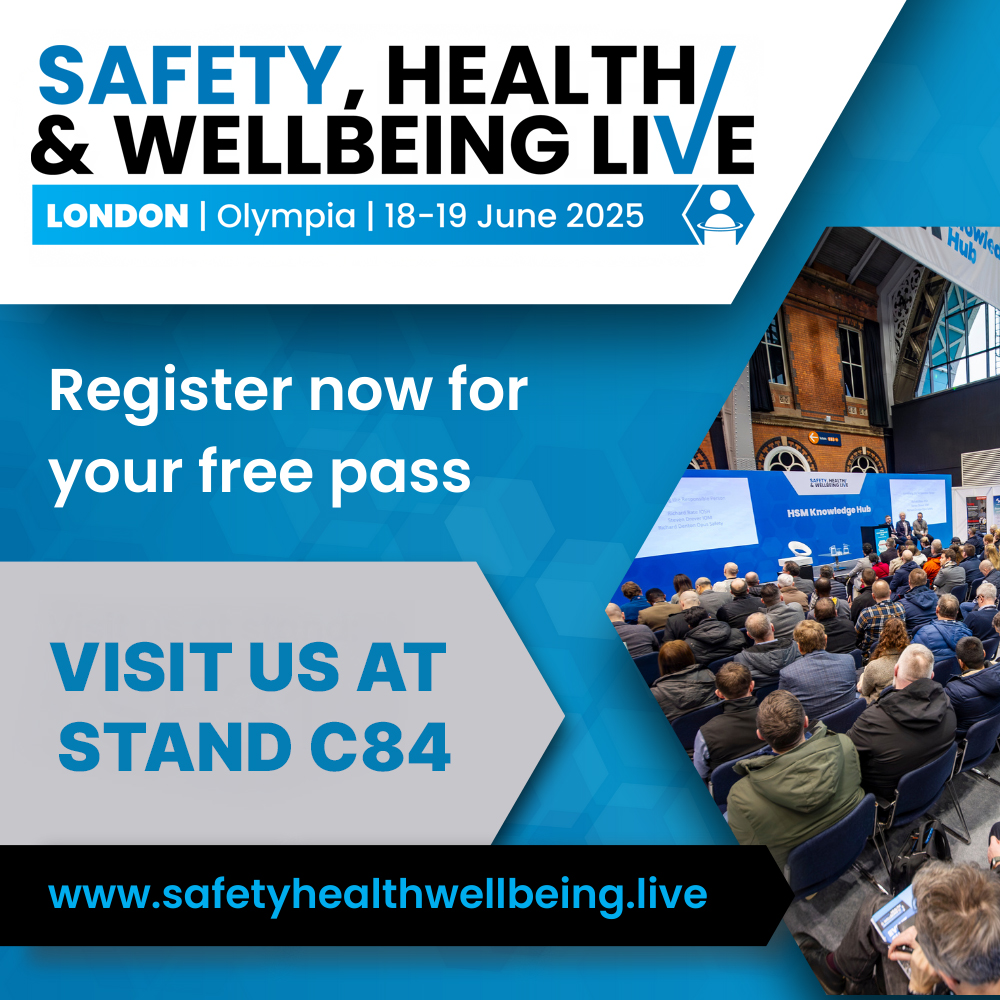 In two weeks, we’re exhibiting <a href="/SHWLive/">SHWLive</a>, Olympia London with free tickets available 👉 tinyurl.com/2s46ck4j

Visit us at stand C84 for demonstrations of our innovative workplace safety products! 

#SHWLive #FireSafetyLive #HealthAndSafety #Wellbeing #LondonEvents #Exhibitions