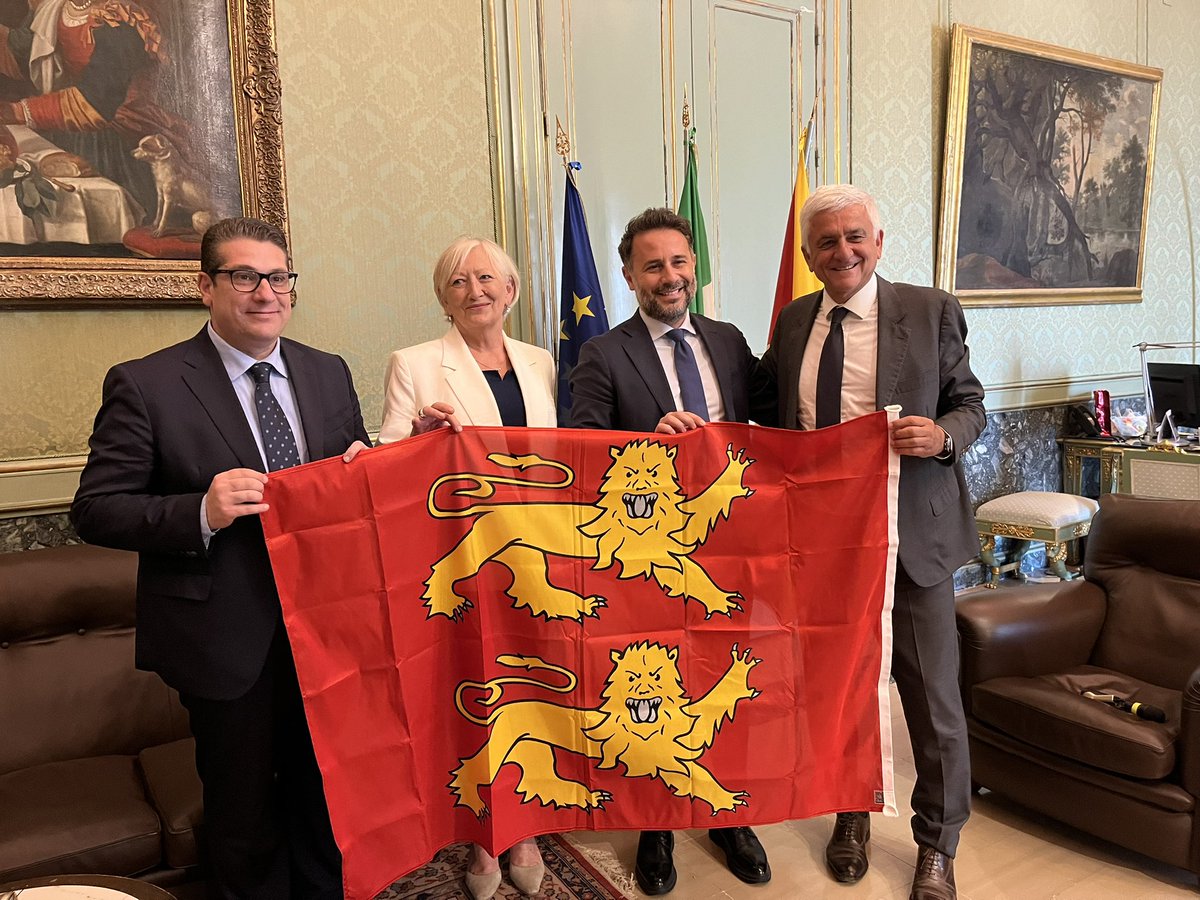 Un aller-retour en Sicile pour mesurer l’engagement des siciliens pour le millénaire de Guillaume le conquérant.