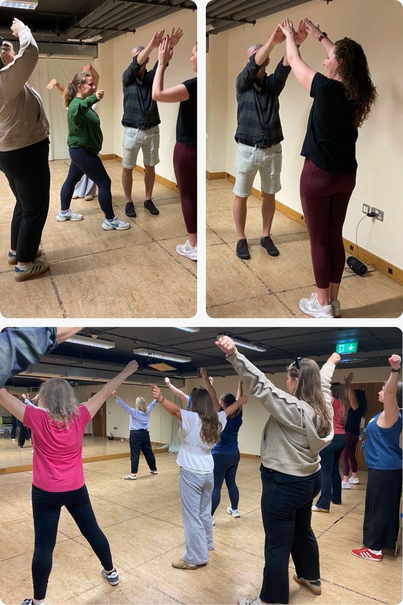 All going well in The Magic of Musicals day 1 at the Gaiety school of Acting - participants are collaborating to create fairy tale stories. Practical, fun, experiential- just how we like it! #creativity