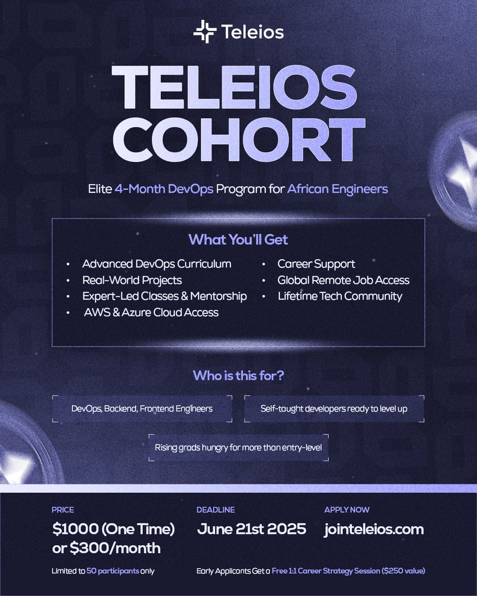 Teleios tweet media
