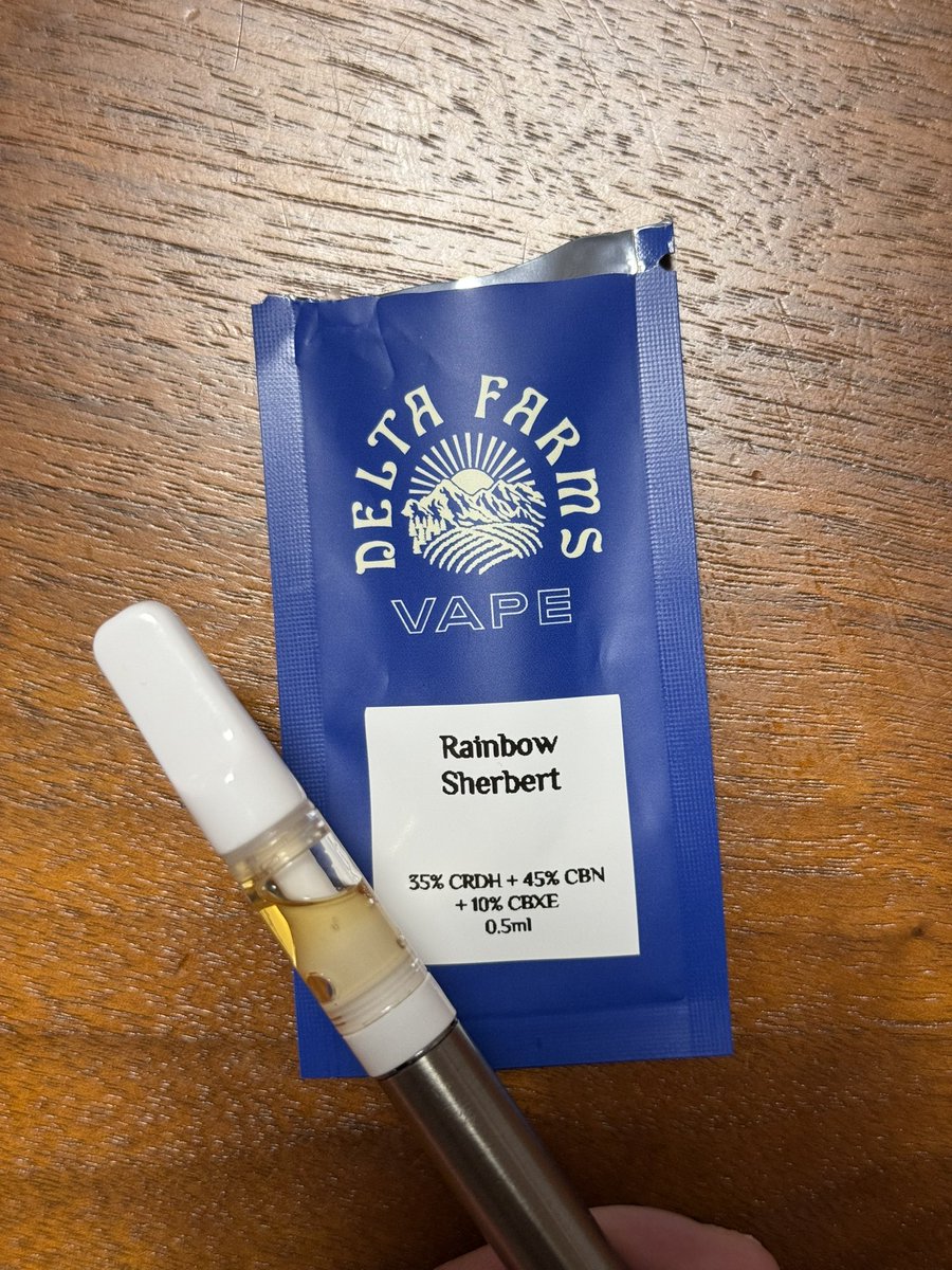 MaryJaneinJapan's tweet photo. ไปๅคใฎใฌใใฅใผ / Tonightโs Review ๐
@deltafarmsjapan Rainbow Sherbert (35% #CRDH | 45% #CBN | 10% #CBXE)ย ๐ ๐จ ๐ ๐ฅฑ https://t.co/c0kjOmX2SH
