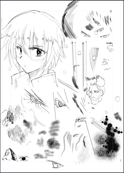 先生!ペンタッチがガチでわかりません…(X3✒️  )=(ハッチングってなんなん…(なんなん 