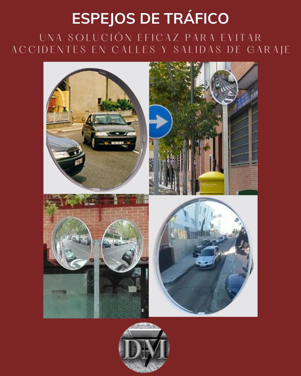 dimobi2000's tweet photo. En Dimobi, instalamos espejos viales en salidas de garaje según normativa. Salida segura de tu garaje.
📩 En Madrid, gestionamos el permiso municipal y realizamos la instalación completa.
#EspejosDeTráfico #SalidasDeGaraje #DimobiUrbano #SeguridadVial #Madrid #InstalaciónEspejos https://t.co/XMLwTLleb9