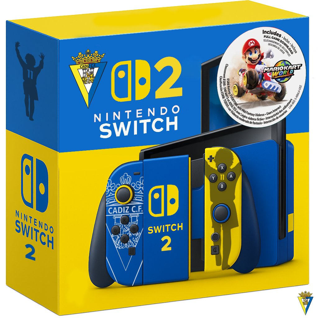 🎮カディスCFでは、すでに新発売のNintendo Switch 2のカスタムモデル