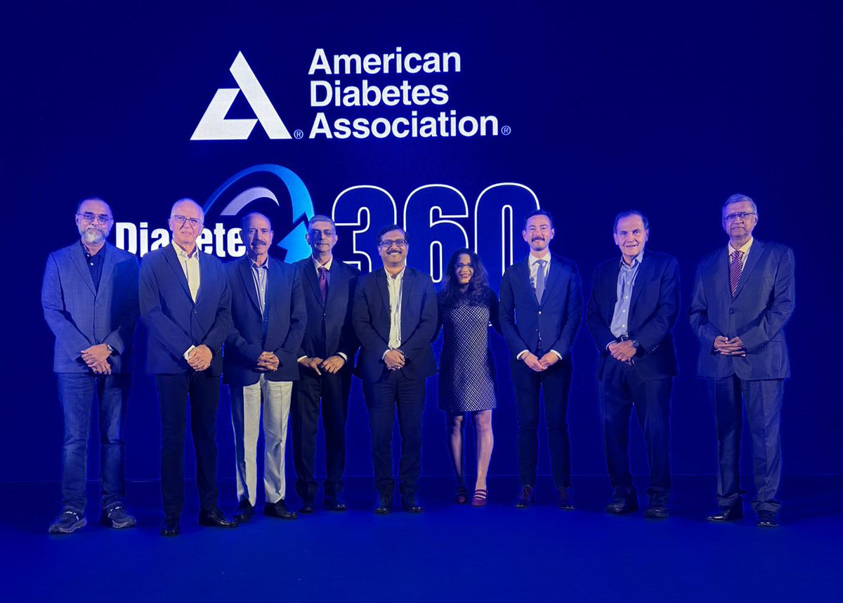 Grateful to Drs. Agarwal and Umpierrez for the invite to #Diabetes360 in India 

An honor to present alongside global leaders like Stefano Del Prato, Thesle Wieckert, Nitin Kapoor &amp; more 👏

Proud to be part of this exchange to improve #DiabetesCare worldwide 🌍