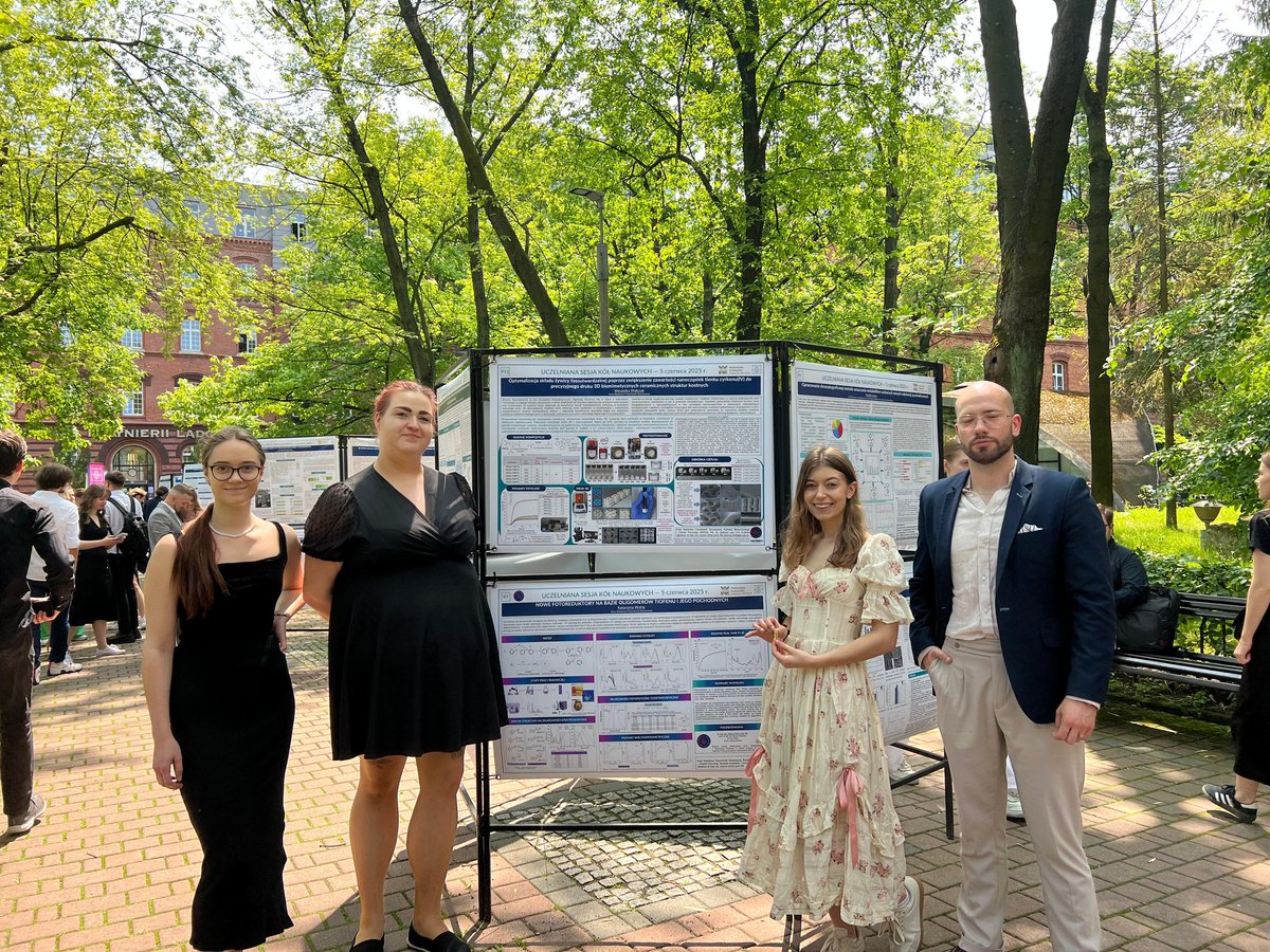 Joanna Ortyl (@joannaortyl) on Twitter photo Some of our PhD stidents <a href="/KatarzynaStarz5/">Katarzyna Starzak</a> <a href="/NiezgodaPawel/">Paweł Niezgoda</a> and students <a href="/kasiawolny_chem/">Kasia Wolny</a> <a href="/WeronikaWaczyk1/">Weronika Wałczyk</a> were nominated for the final session of Scientific Circles . Congratulations and we keep our fingers crossed for the success of the plenary presentations. #OrtylPhotoLab Some of our PhD stidents <a href="/KatarzynaStarz5/">Katarzyna Starzak</a> <a href="/NiezgodaPawel/">Paweł Niezgoda</a> and students <a href="/kasiawolny_chem/">Kasia Wolny</a> <a href="/WeronikaWaczyk1/">Weronika Wałczyk</a> were nominated for the final session of Scientific Circles . Congratulations and we keep our fingers crossed for the success of the plenary presentations. #OrtylPhotoLab