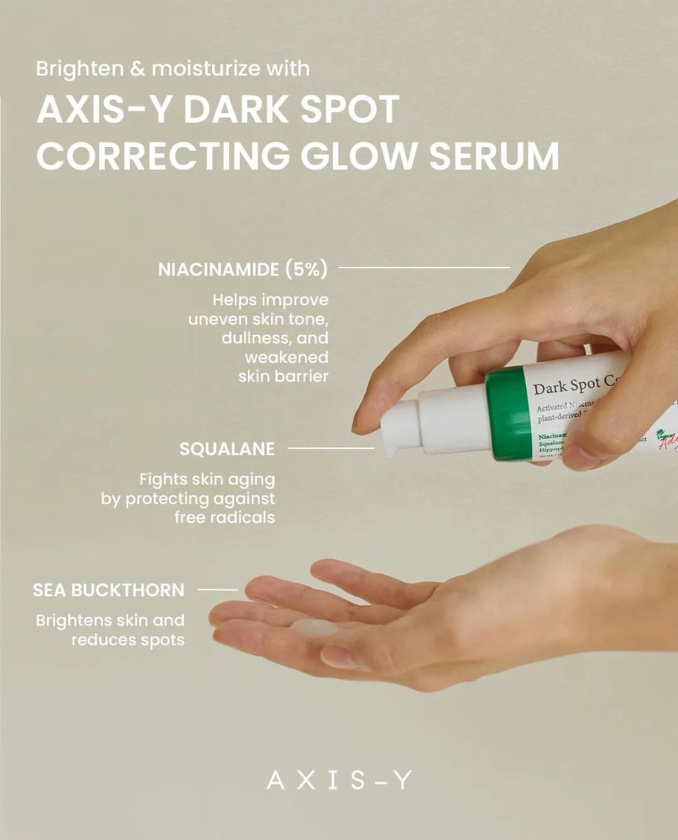 pxwSkincare's tweet image. เปิดพรีออเดอร์ รอบ 5 รอสินค้า 6-8 Week
มัดจำ 50 บาท
AXIS-Y Dark Spot Correcting Glow Serum 50ml.
ตัวนี้ไวรัลมาสักพักแล้ว คนใช้เยอะมาก 
รีวิวใน ตต เพียบ เซรั่ม Niacinamide 5 % 
ดูแลผิวฝ้าแดด จุดด่างดำ ผิวมีรอยจากสิว 
สีผิวที่ไม่สม่ำเสมอ

✨ราคา 220 บาท✨

#Axisy #พรีออเดอร์เกาหลี