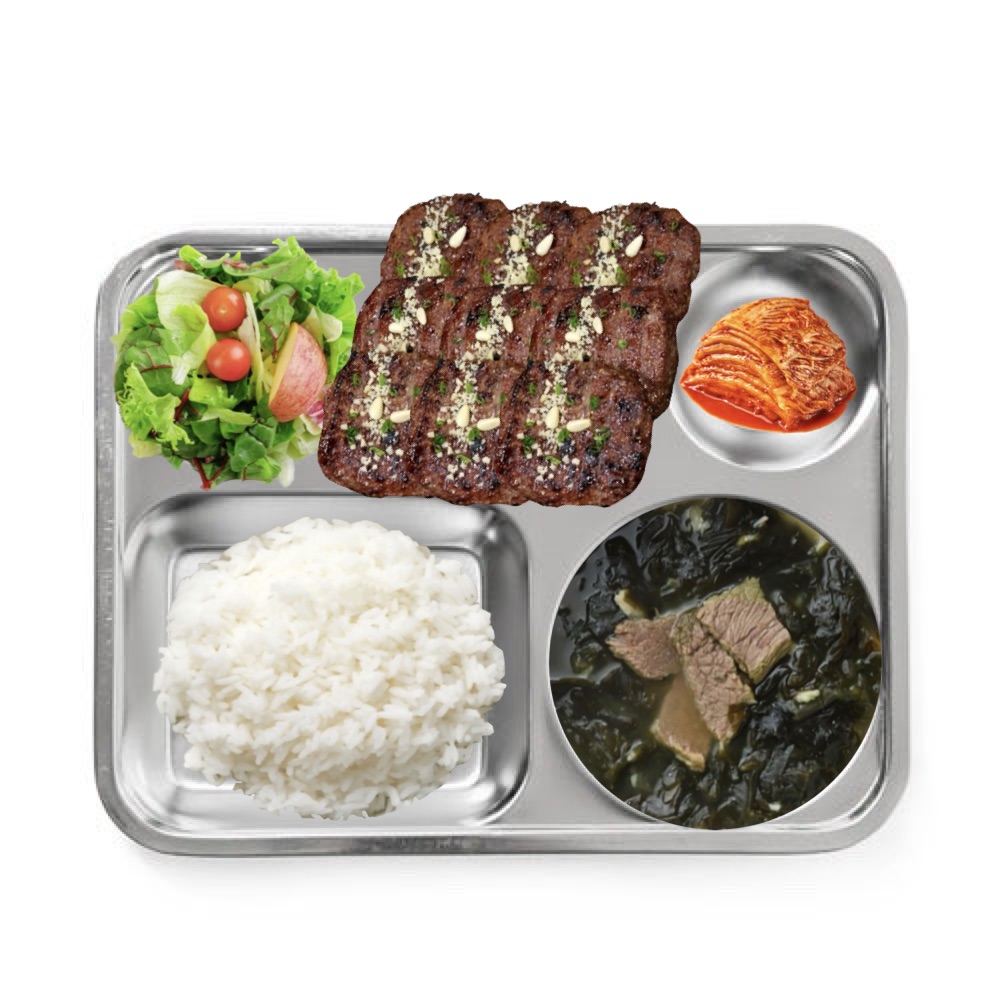 250606 (금) 조식🇰🇷

밥
쇠고기미역국
떡갈비구이
야채샐러드
배추김치

열량: 907.84 Kcal

D-4🧸❤️‍🔥