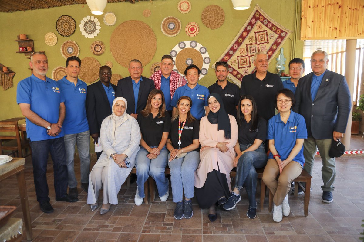 FAO in Jordan (@faojordan) on Twitter photo Inspiring visit to Jerash with <a href="/FAODG/">FAO Director-General QU Dongyu</a>, where he witnessed firsthand how the <a href="/FAO/">Food and Agriculture Organization</a>-supported Darb AlNoor Association is empowering rural women through beekeeping, honey processing & business training. Inspiring visit to Jerash with <a href="/FAODG/">FAO Director-General QU Dongyu</a>, where he witnessed firsthand how the <a href="/FAO/">Food and Agriculture Organization</a>-supported Darb AlNoor Association is empowering rural women through beekeeping, honey processing & business training.