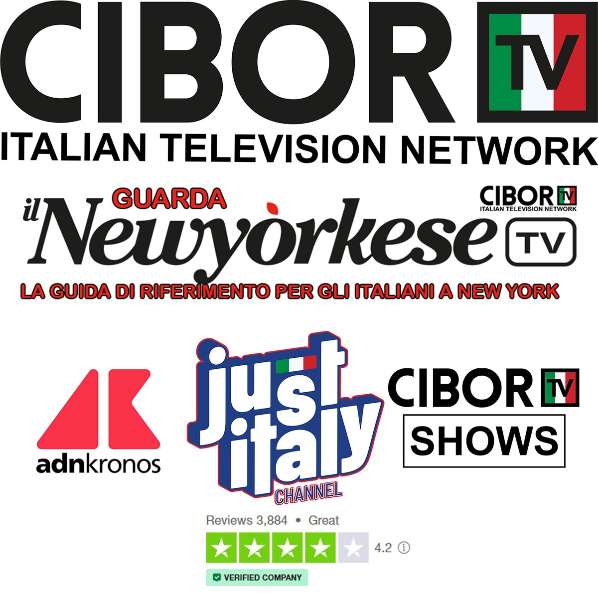 I nostri canali tematici e TVSHOWS.
Occasione di intrattenimento per te su cibortv.com