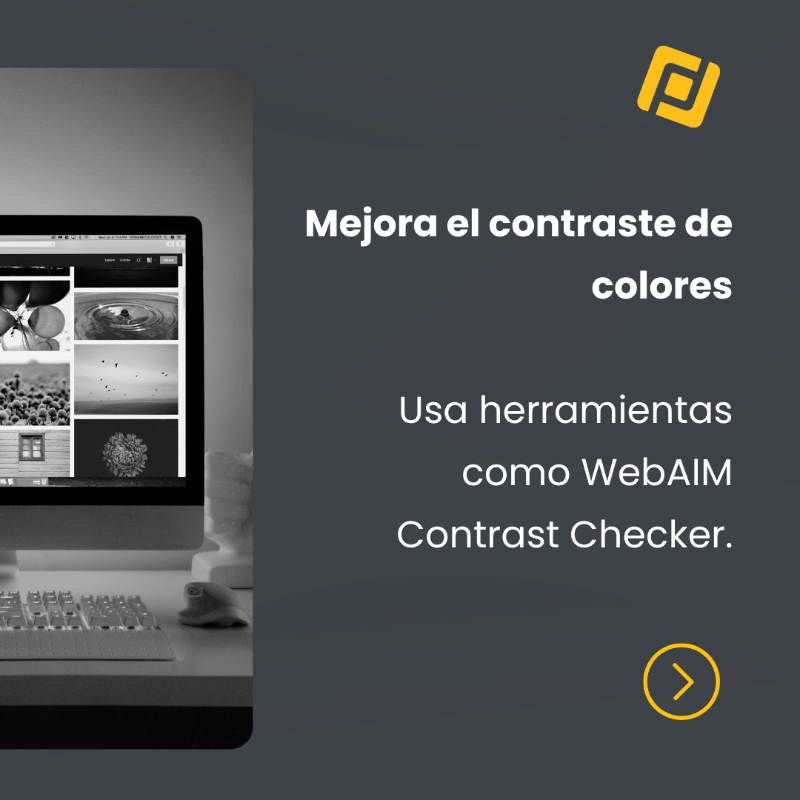 EsProfile's tweet photo. No necesitas rediseñar tu web para mejorar su accesibilidad. Con pequeños cambios puedes lograr un gran impacto.

🔈 Descubre 4 formas prácticas de hacerlo.

👉 ¿Quieres una revisión? Te preparamos un informe con mejoras clave.

#AccesibilidadWeb #UX