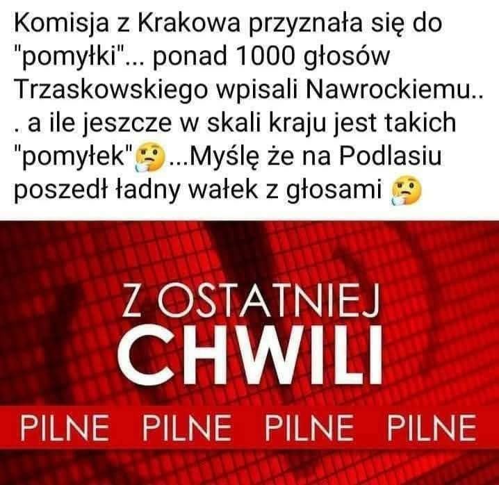 KandybaPiotr's tweet photo. Zaczyna się!!!! Moim zdaniem powinniśmy sprawdzić kilka województw, bo dostajemy coraz więcej informacji o przekrętach. https://t.co/0iRHCJxtDF