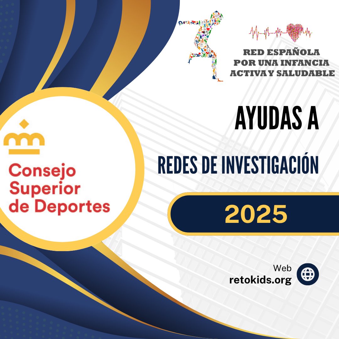 ¿Aún no conoces la Red Española por una Infancia Activa y Saludable? 

Podéis encontrar diferentes acciones desarrolladas 👉🏼 retokids.org

Este año contamos con la financiación del <a href="/deportegob/">CSD</a> para continuar desarrollando nuestro proyecto: sede.csd.gob.es/oficinavirtual…