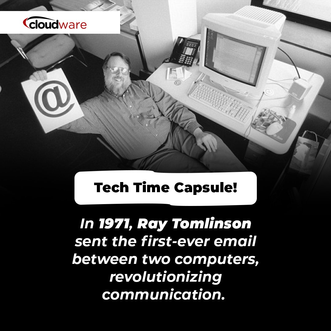 cloudwareafrica's tweet image. His invention introduced a fast, efficient way to communicate across distances, and now, email is one of the most widely used communication tools in the world. 🌍📧

#TechHistory #Email #TechTimeCapsule  #TechInnovation #CommunicationTools #EmailHistory #TechPioneers